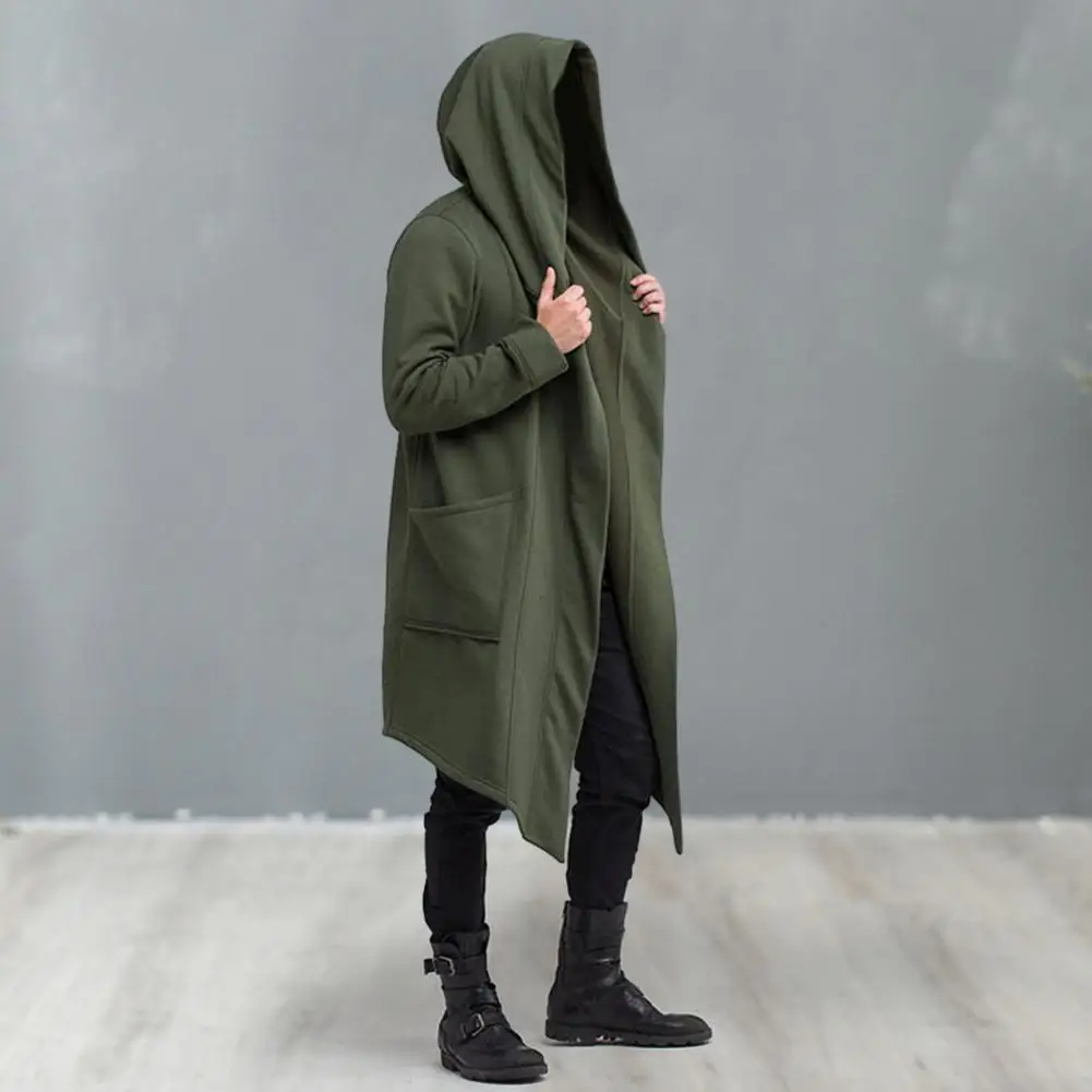 Hooded Cardigan Fashionable Men's Winter Windbreaker Stylish Hooded Long Coat for Cold-proof Comfort Ideal for Autumn Winter
Hooded Cardigan Fashionable Men's Winter Windbreaker Stylish Hooded Long Coat for Cold-proof Comfort Ideal for Autumn Winter