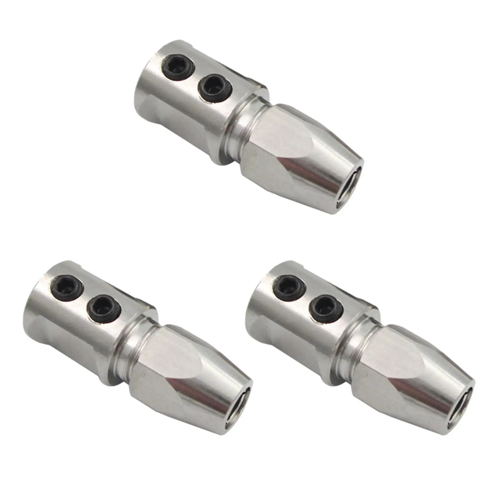 

Motor Coupling Joint Connector, Motor Shaft Chuck Replacement, DIY Portable Flexible Shaft Coupler for RC Boat, RC Ship