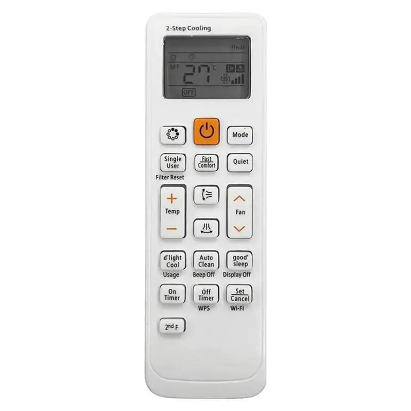 Universal Air Conditioner Remote Control Easy To Use Portable Remote Control For Samsung DB93-11489L DB93-11115K DB93-14195A
Universal Air Conditioner Remote Control Easy To Use Portable Remote Control For Samsung DB93-11489L DB93-11115K DB93-14195A