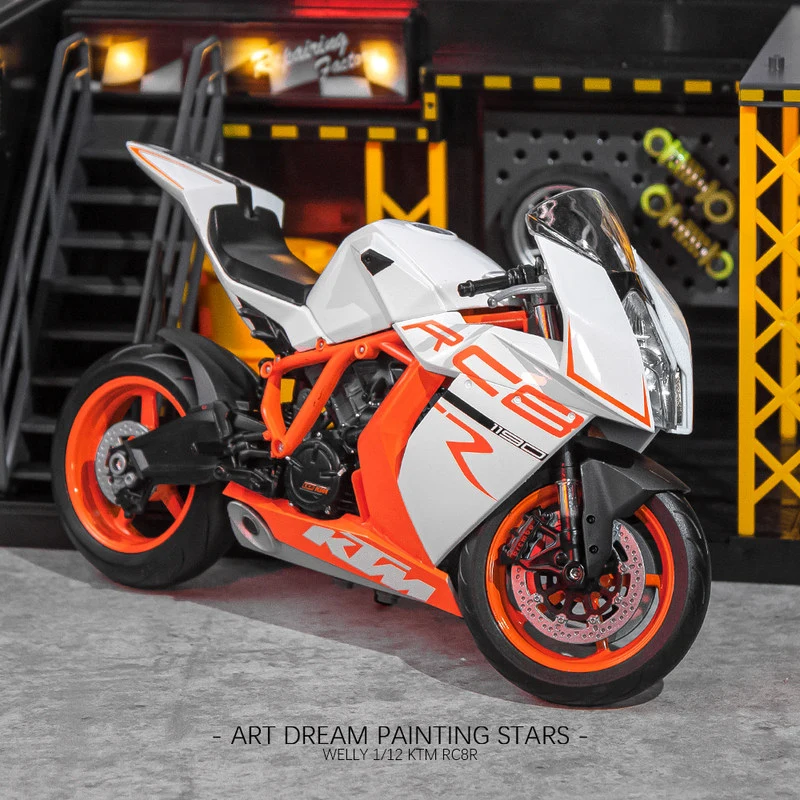 Модель гоночного мотоцикла WELLY 1:10 KTM 1190 RC8 R из сплава, модель литая металлическая уличная кросс-кантри, Спортивная модель мотоцикла, детская игрушка в подарок
Модель гоночного мотоцикла WELLY 1:10 KTM 1190 RC8 R из сплава, модель литая металлическая уличная кросс-кантри, Спортивная модель мотоцикла, детская игрушка в подарок
