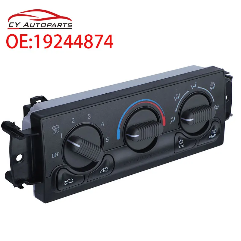 Новый A/C панель управления нагревателя для Chevrolet Silverado GMC Pontiac 19244874 15054698 15753263 15753264 16221605 9361345
Новый A/C панель управления нагревателя для Chevrolet Silverado GMC Pontiac 19244874 15054698 15753263 15753264 16221605 9361345