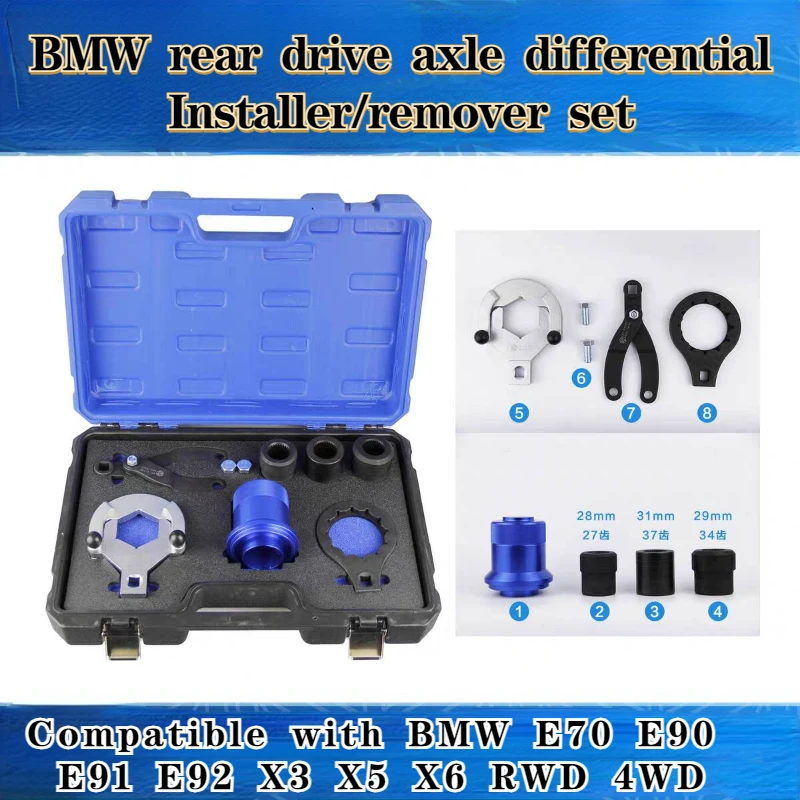Устройство для снятия дифференциала ДЛЯ BMW X3, X5, X6, M2, M3, M4, заменить на 335040, 335050, 335060, 335080, 230020
Устройство для снятия дифференциала ДЛЯ BMW X3, X5, X6, M2, M3, M4, заменить на 335040, 335050, 335060, 335080, 230020