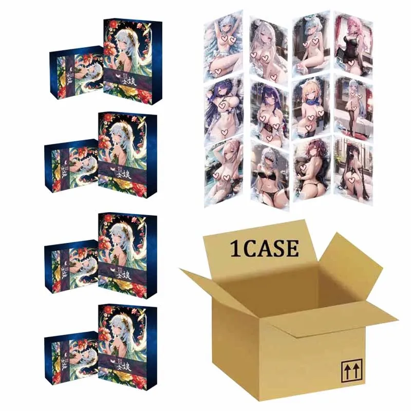 

Wholesales Goddess Story Collection Cards Sex Booster Box Tcg Girls Gift Box Table Party Games Trading Cards