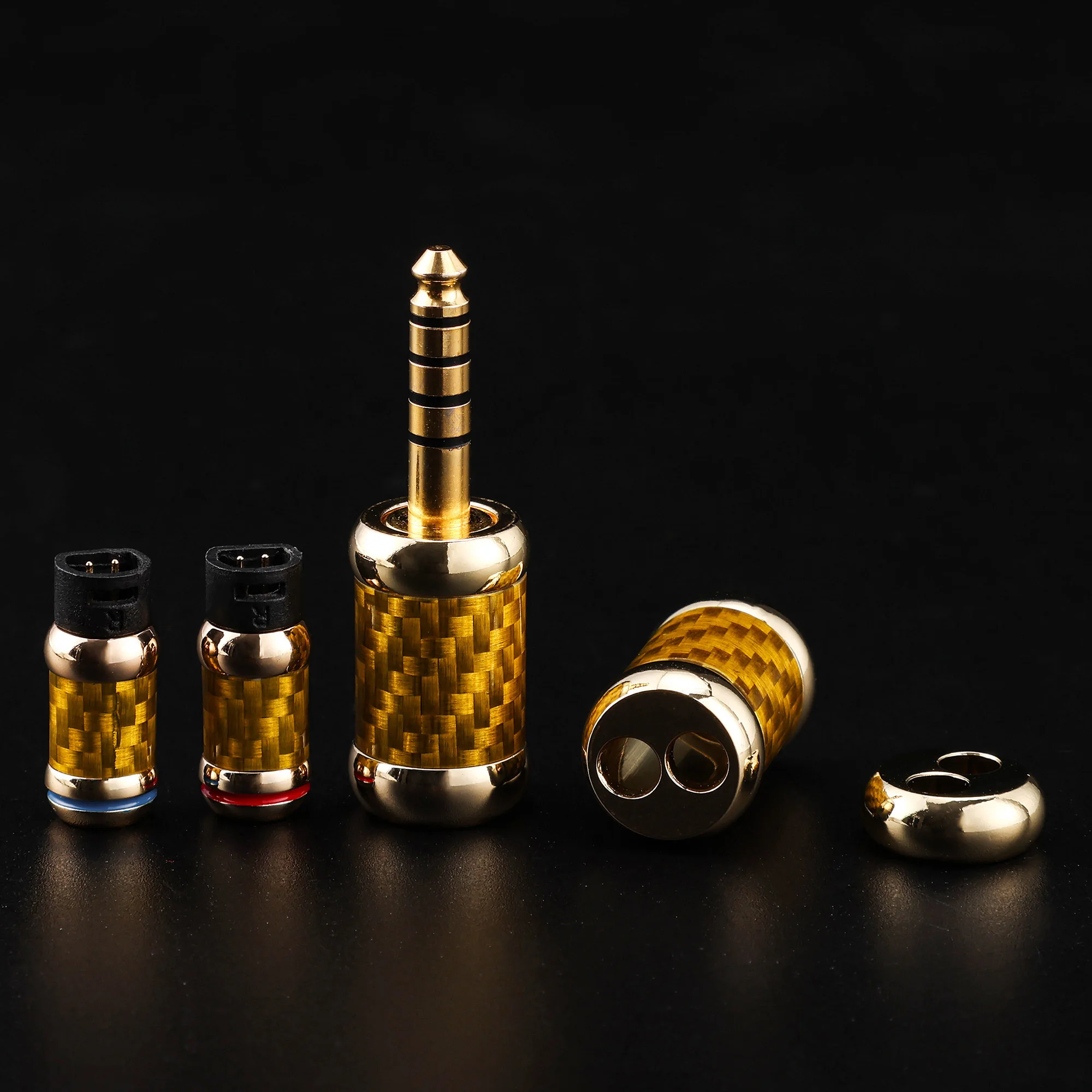 Pure copper gold carbon fiber + splitter 6.0 hole + slider + mmcx + 4.4 mm 3.5mm 2.5mm DIY headphone cable accessories
Pure copper gold carbon fiber + splitter 6.0 hole + slider + mmcx + 4.4 mm 3.5mm 2.5mm DIY headphone cable accessories
