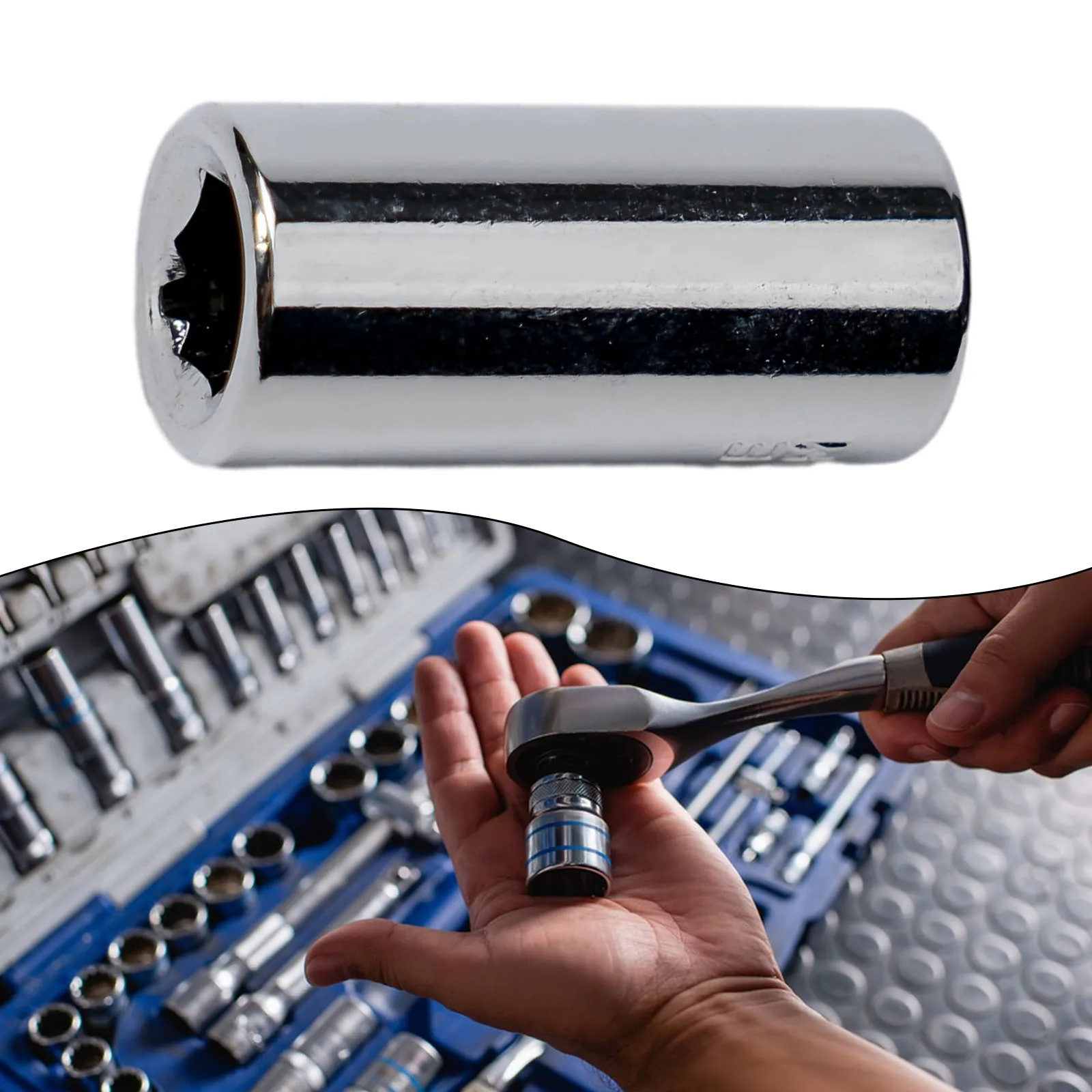 1/4 3/8 1/2 Ratchet Socket Adapter Universal Socket Hex Bit Holder Converter Tool Accessories Screwdriver Bit 6 Sizes
1/4 3/8 1/2 Ratchet Socket Adapter Universal Socket Hex Bit Holder Converter Tool Accessories Screwdriver Bit 6 Sizes