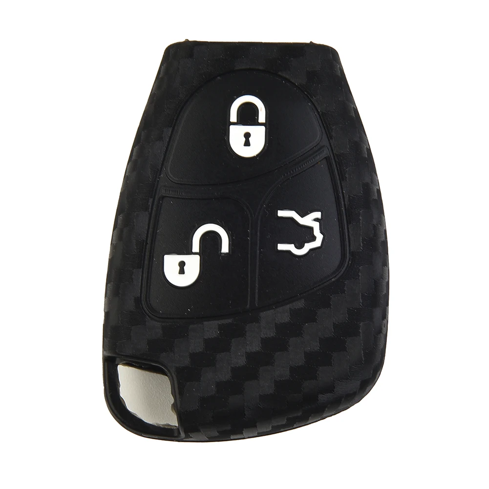 Carbon Fiber Pattern Soft Silicone Car Key Fob Cover Fits For Mercedes For Benz W203 W204 Automobiles Interior Accessories
Carbon Fiber Pattern Soft Silicone Car Key Fob Cover Fits For Mercedes For Benz W203 W204 Automobiles Interior Accessories