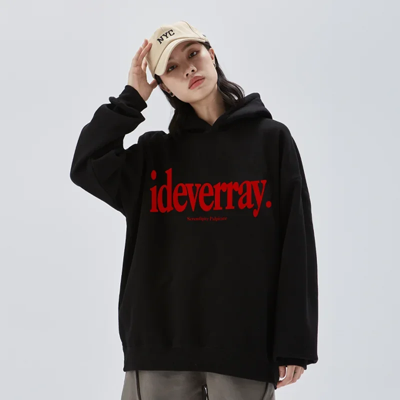 IDEVERRAY 430GSM Women's Hoodies Streetwear Oversized Pullover Unisex Letter Printing Y2k Clothes
IDEVERRAY 430GSM Women's Hoodies Streetwear Oversized Pullover Unisex Letter Printing Y2k Clothes