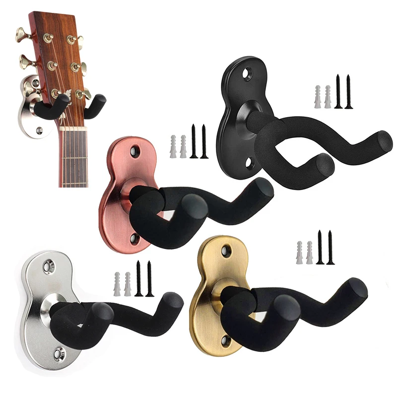 Metal Guitar Hanger Hook Non-slip Holder Stand for Guitar Ukulele Violin Bass Guitar Wall Mount Accessories Storage Tools
Metal Guitar Hanger Hook Non-slip Holder Stand for Guitar Ukulele Violin Bass Guitar Wall Mount Accessories Storage Tools