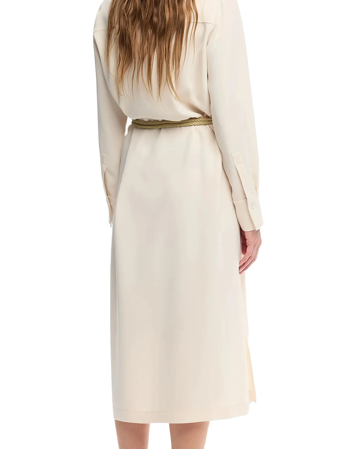 Women Shirt Dresses Long Sleeve Dresses Fashion Long Shirt Dress Elegant Belt Office Ladies A Line Casual Female Dress 24 Se5a2bf9a74b747e9b58b3522c3fd95ab4
