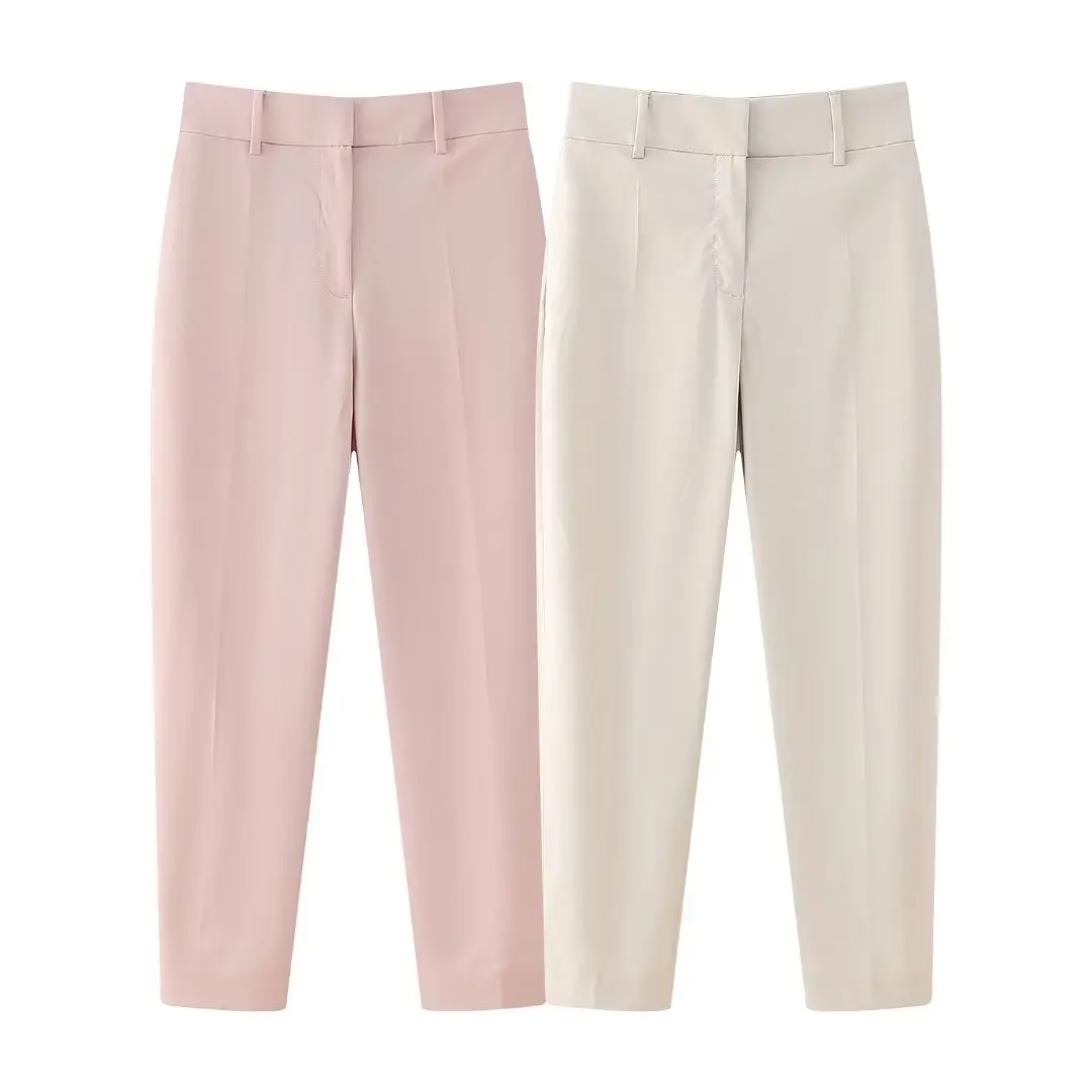 Women's 2024 New Fashion Temperament Joker Side Pocket Pipe Pants Retro High Waist Zipper Women's Pants Mujer
Women's 2024 New Fashion Temperament Joker Side Pocket Pipe Pants Retro High Waist Zipper Women's Pants Mujer