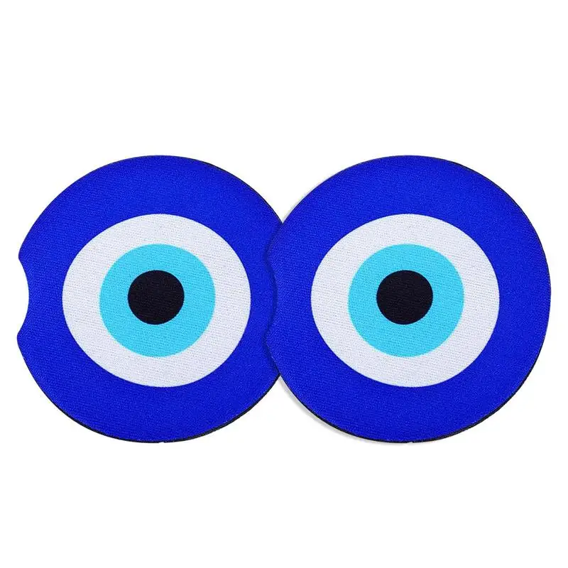 Cup Holder Pads Anti Slip Insert Coasters Pads 2pcs Acrylic Blue Devil Eye Design Coasters For Drinks Universal Car Accessories
Cup Holder Pads Anti Slip Insert Coasters Pads 2pcs Acrylic Blue Devil Eye Design Coasters For Drinks Universal Car Accessories