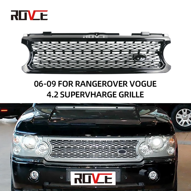 ROVCE Car Front Bumper ABS Grille For Land Rover Range Rover Vogue 2006-2009 L322 4.2 Auto Exterior Accessory
ROVCE Car Front Bumper ABS Grille For Land Rover Range Rover Vogue 2006-2009 L322 4.2 Auto Exterior Accessory