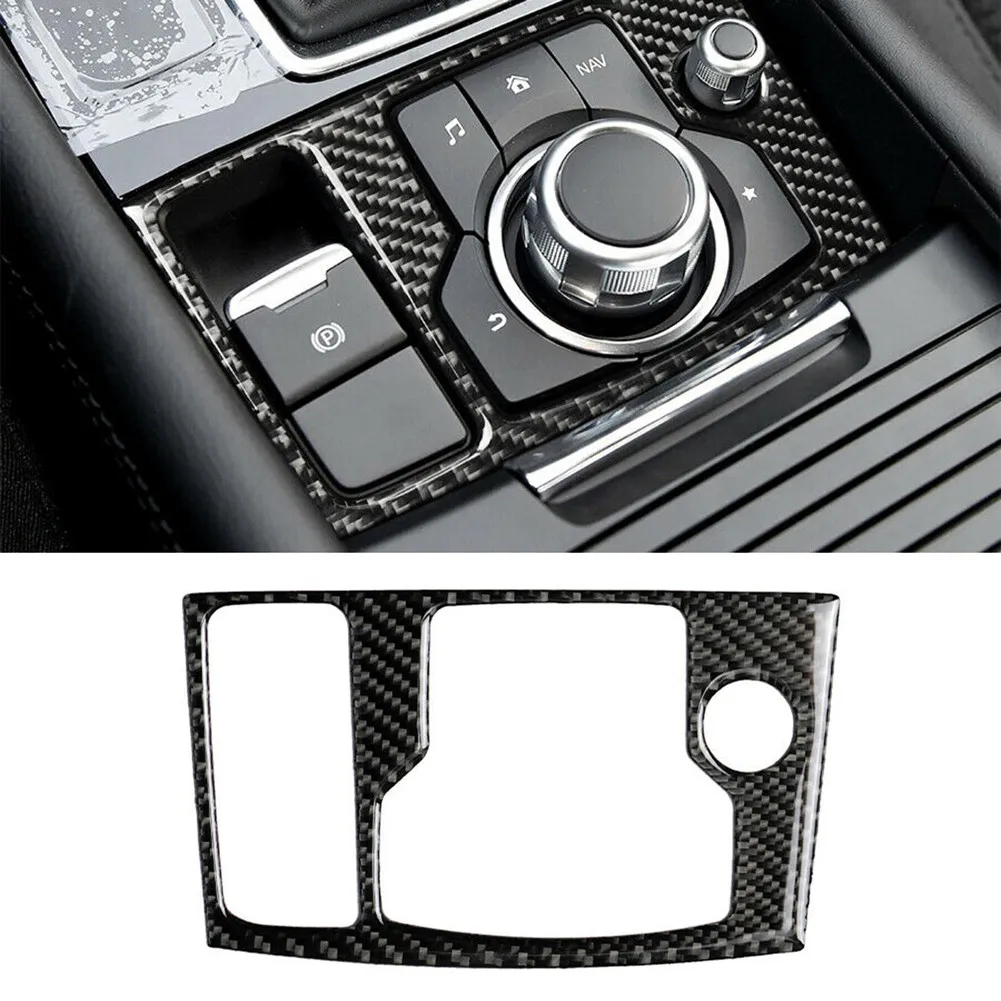 Sturdy Carbon Fiber Interior Multimedia Button Cover Trim for Mazda 3 Axela 2017 2018, Ensure Long lasting Performance
Sturdy Carbon Fiber Interior Multimedia Button Cover Trim for Mazda 3 Axela 2017 2018, Ensure Long lasting Performance