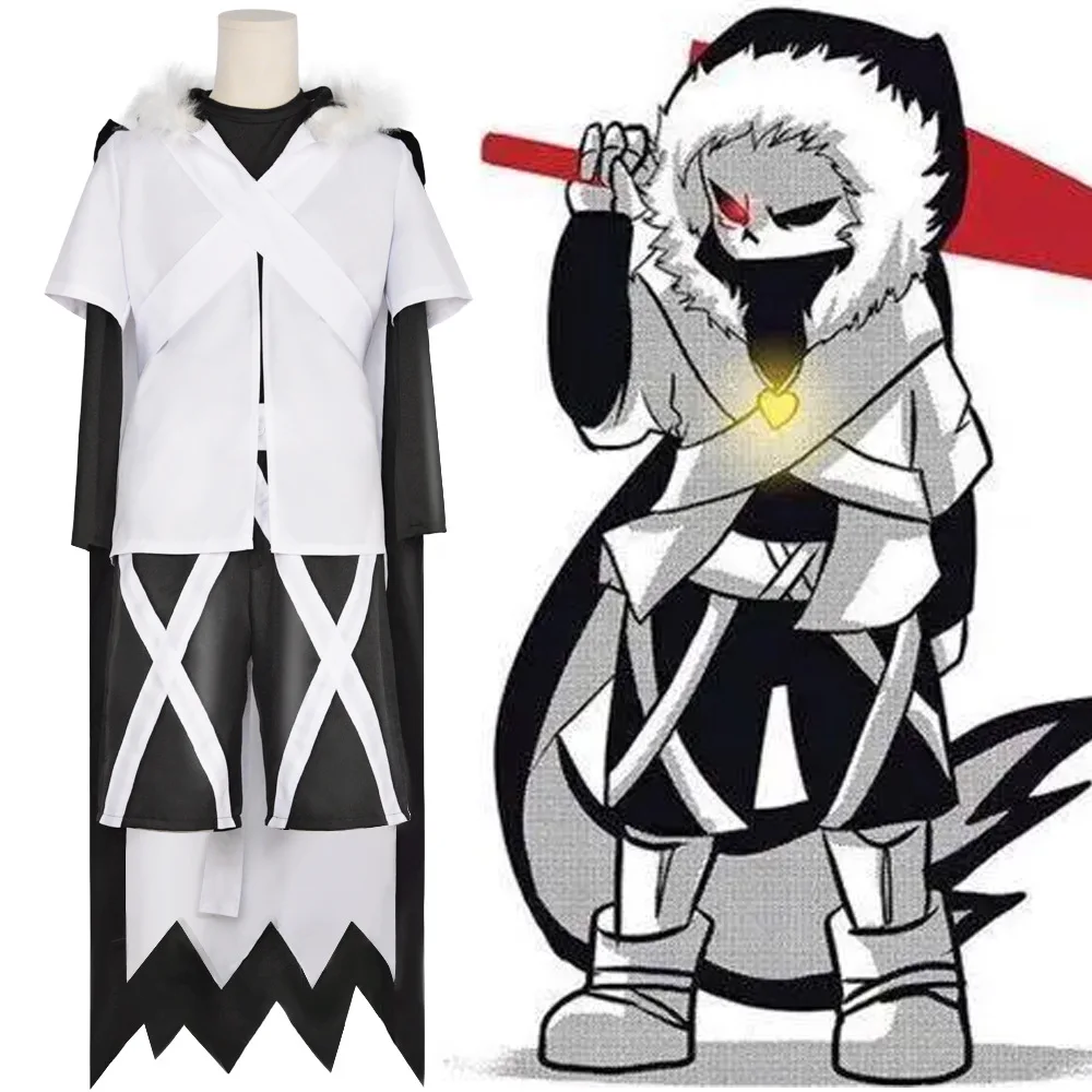 Game Undertale XTALE Cross Sans Cosplay Costume Adult Uniform Set With Collar Halloween Party Outfit
Game Undertale XTALE Cross Sans Cosplay Costume Adult Uniform Set With Collar Halloween Party Outfit