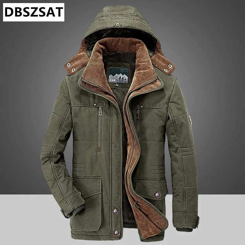 Casual Thick Jacket Men Cotton Warm Windbreaker Hooded Mens Parkas Outdoor Cashmere Liner Long Coat Chaquetas Hombre Size M-4XL
Casual Thick Jacket Men Cotton Warm Windbreaker Hooded Mens Parkas Outdoor Cashmere Liner Long Coat Chaquetas Hombre Size M-4XL