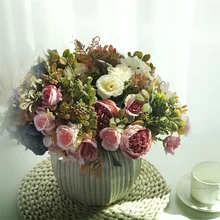 Peony Flower Home Decor Artificial Flowers Valentines Day Christmas Decoration Wedding Valentine's Decorations Festive Party
Peony Flower Home Decor Artificial Flowers Valentines Day Christmas Decoration Wedding Valentine's Decorations Festive Party