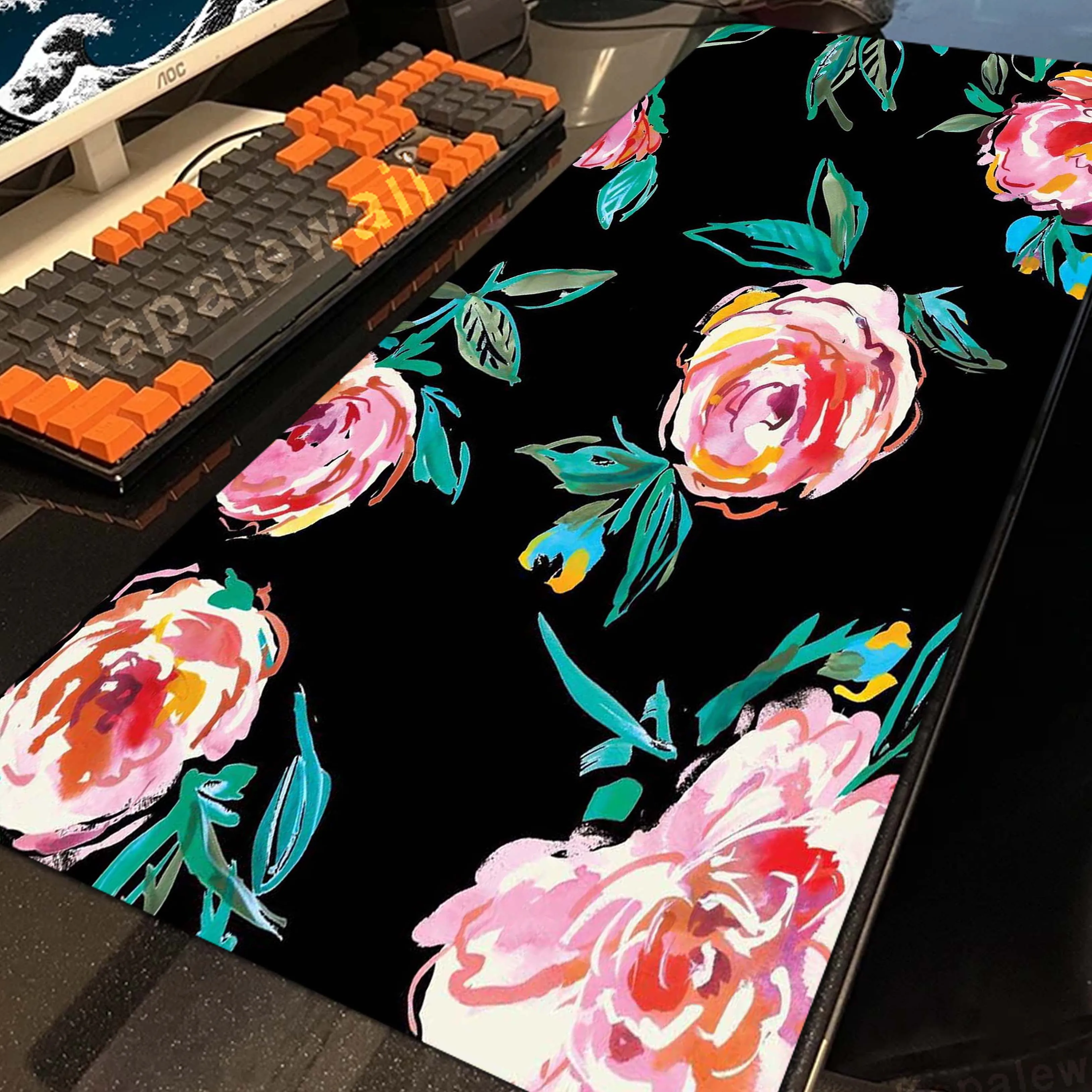 Flower Pattern Mouse Pad Gaming Mousemat Desk Mat Pc Gamer Accessoires Mousepad Speed Keyboard Pads XXL Game Mousemat
Flower Pattern Mouse Pad Gaming Mousemat Desk Mat Pc Gamer Accessoires Mousepad Speed Keyboard Pads XXL Game Mousemat