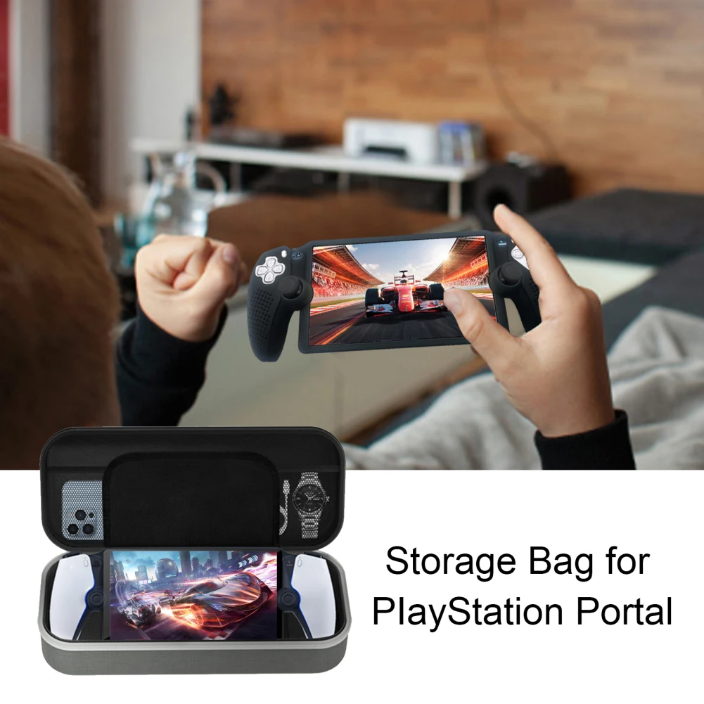 Portable Storage Bag Travel Case Dust Hard Protective Carrying Case Compatible For PS Portal Handheld Game Console
Portable Storage Bag Travel Case Dust Hard Protective Carrying Case Compatible For PS Portal Handheld Game Console