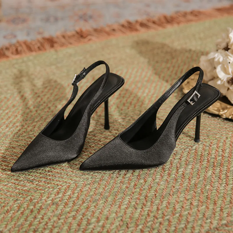 High Heeled Shoes for Women's Spring/summer Fashion 2023 Black Sandals for Women's Slim High Heels
High Heeled Shoes for Women's Spring/summer Fashion 2023 Black Sandals for Women's Slim High Heels