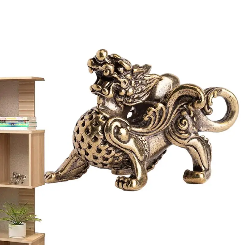 Brass Dragon Ornament Lucky No Fade Brass Zodiac Dragon Keychain Feng Shui Gift Pendants Multifunctional Chinese New Year
Brass Dragon Ornament Lucky No Fade Brass Zodiac Dragon Keychain Feng Shui Gift Pendants Multifunctional Chinese New Year