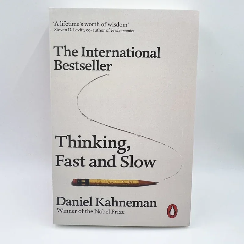 

Thinking Fast and Slow Reading English Books Adult A Lifetimes Worth of Wisdom Economic Management Books Daniel Kahneman