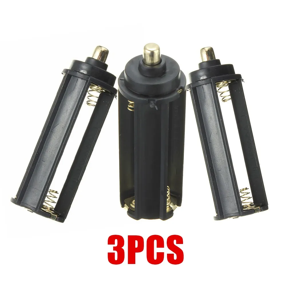 Box Battery Holders Rack Torch Case Flashlight Plastic + Metal 3Pcs 65 * 21mm AAA+18650 Accessories Hot Portable
Box Battery Holders Rack Torch Case Flashlight Plastic + Metal 3Pcs 65 * 21mm AAA+18650 Accessories Hot Portable