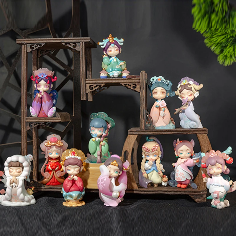 

Spice Princess Flower Language Legend Of Zhen Huan Mystery Box Blind Box Toys Original Figure Cute Doll Kawaii Model Gift