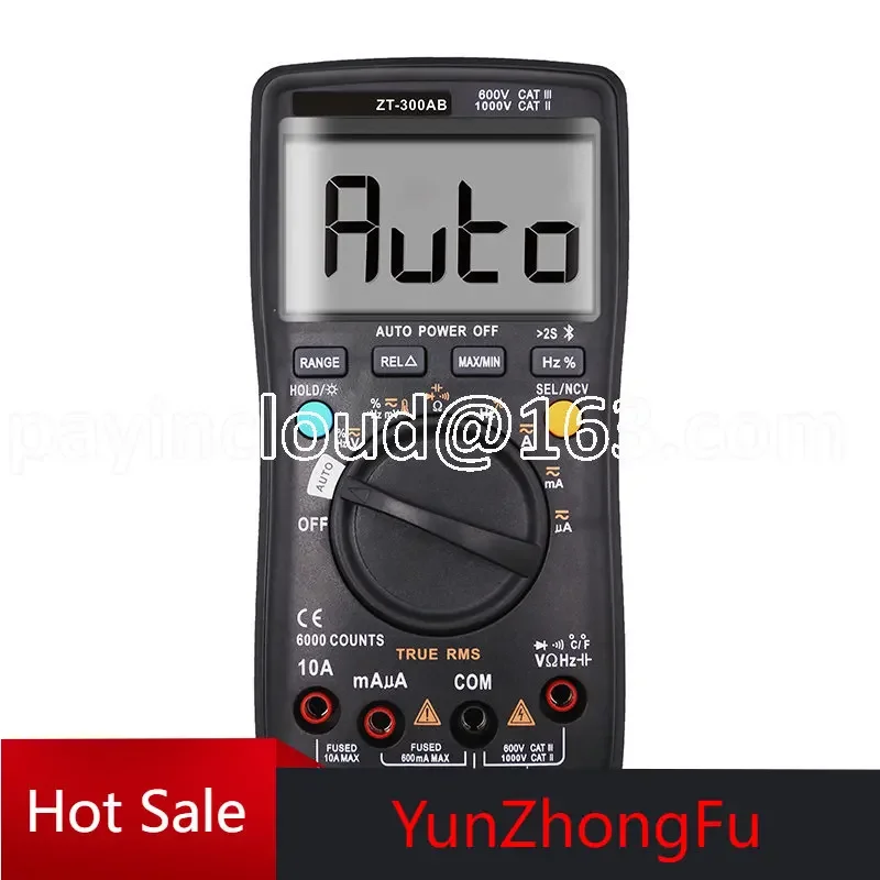 Durable Portable Precision Multimeter Automatic True RMS Digital Multimeter
Durable Portable Precision Multimeter Automatic True RMS Digital Multimeter