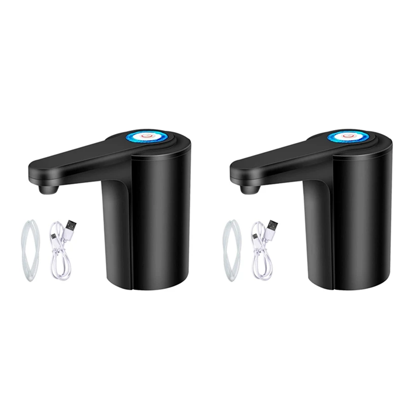 2X Water Dispenser 5 Gallon - Water Pump For 5 Gallon Bottle, Water Jug Pump USB Rechargeable Universal Automatic
2X Water Dispenser 5 Gallon - Water Pump For 5 Gallon Bottle, Water Jug Pump USB Rechargeable Universal Automatic