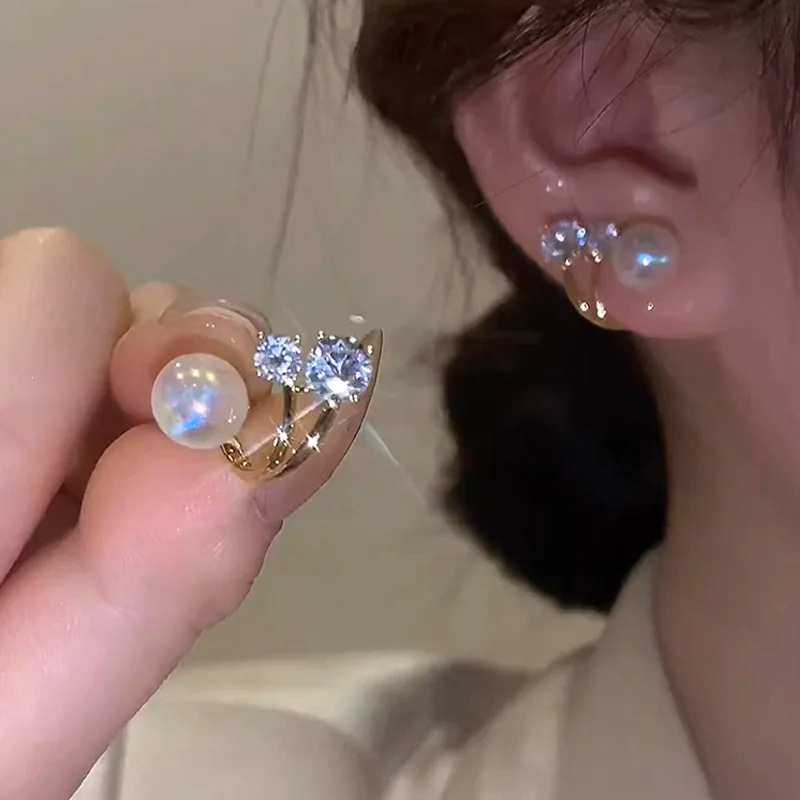 Earrings for Women 2022 Luxury 925 Silver Needle Pearl Earrings Jewelry for Women Dual Purpose Earrings Girl's Birthday Gift
Earrings for Women 2022 Luxury 925 Silver Needle Pearl Earrings Jewelry for Women Dual Purpose Earrings Girl's Birthday Gift