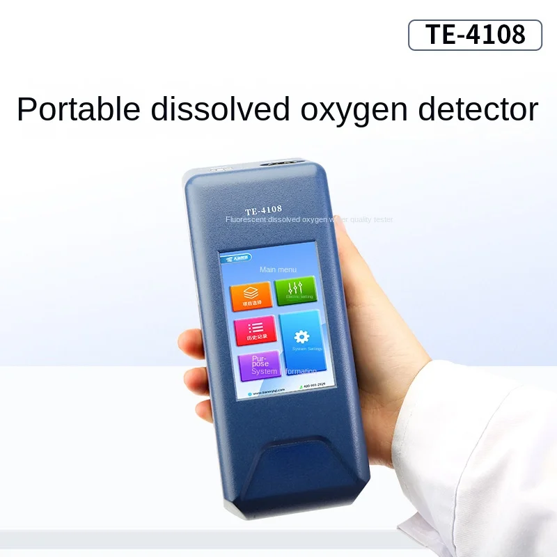 

Dissolved Oxygen Meter Portable Dissolved Oxygen Detection Analyzer Industrial Laboratory Do Tester Turbidity PH Water Quality