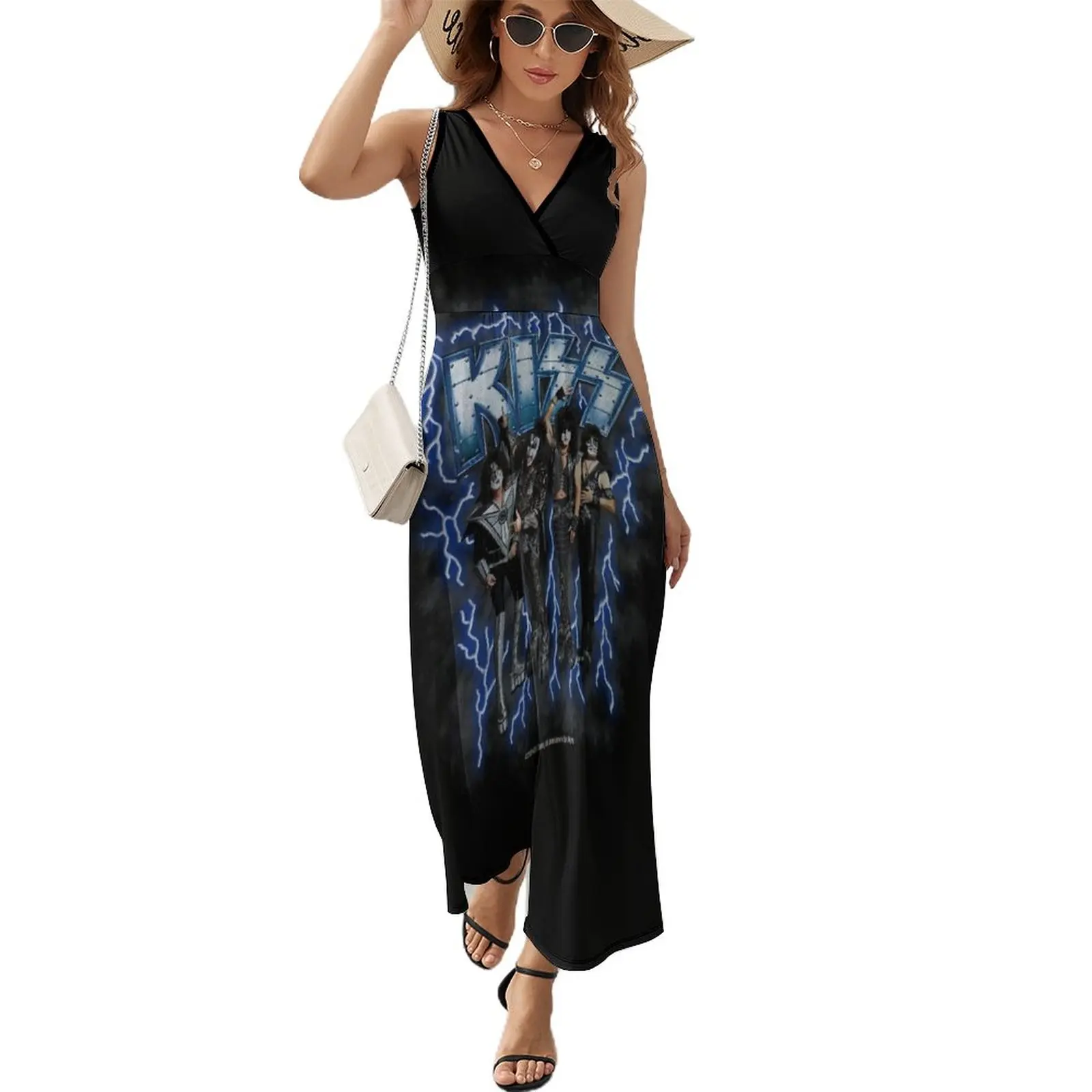 KISS (Electrifying Design) Sleeveless Dress Woman fashion summer women's dress 2023 Women long dress
KISS (Electrifying Design) Sleeveless Dress Woman fashion summer women's dress 2023 Women long dress