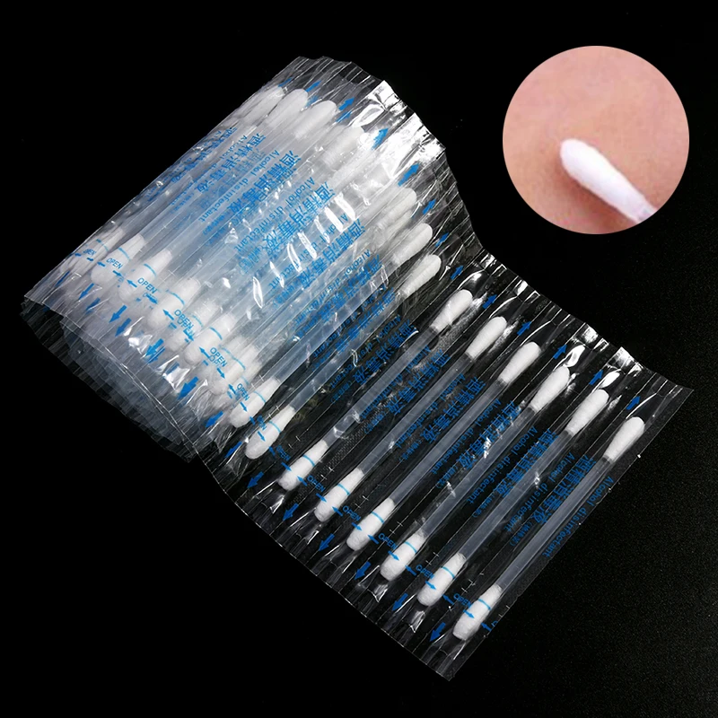 50Pcs Disposable Medical Alcohol Swab Sterilized Cotton Swab Nursing Tool Auxiliary Tool Kit Natural Cotton Swab Alcohol Swab
50Pcs Disposable Medical Alcohol Swab Sterilized Cotton Swab Nursing Tool Auxiliary Tool Kit Natural Cotton Swab Alcohol Swab