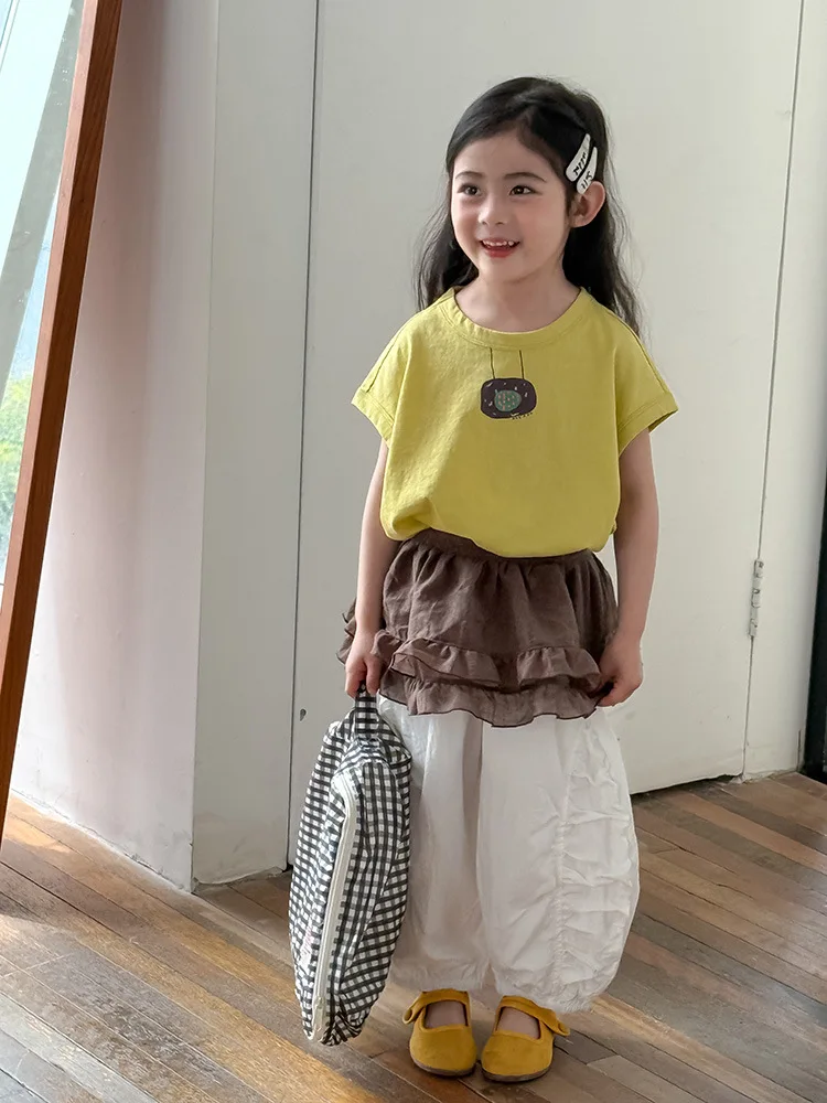 2025 Summer New Children Short Sleeve T Shirts Cotton Girls Cute Cartoon Print Tee Boys Thin Tops Kids Casual O-neck T Shirt 34 Se5b1db46292343e88c3a1c4c21b6deb3O