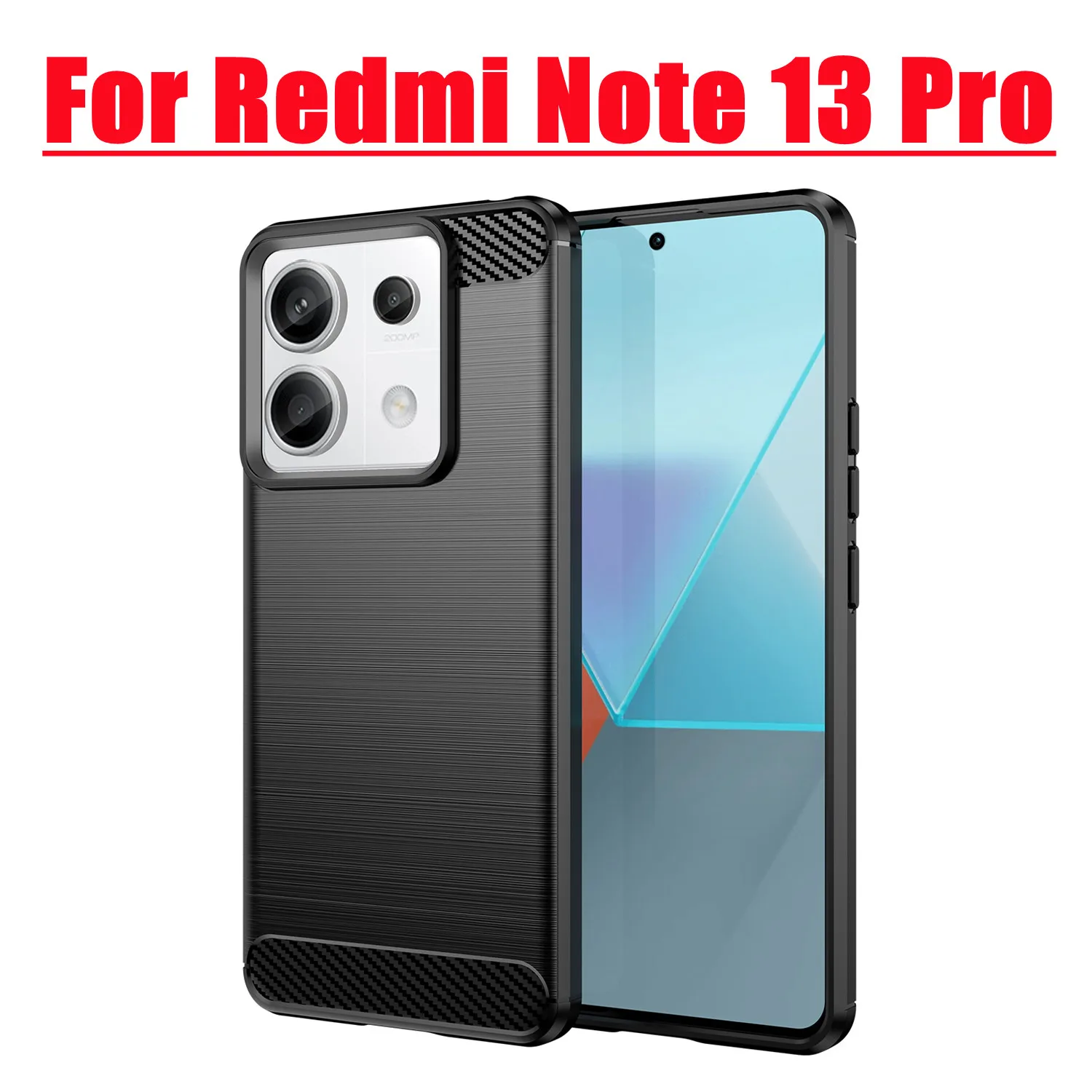 Case, scratch resistant, thin silicone, soft TPU inner cover suitable For Xiaomi Redmi Note 13 Pro phone cover 
Case, scratch resistant, thin silicone, soft TPU inner cover suitable For Xiaomi Redmi Note 13 Pro phone cover