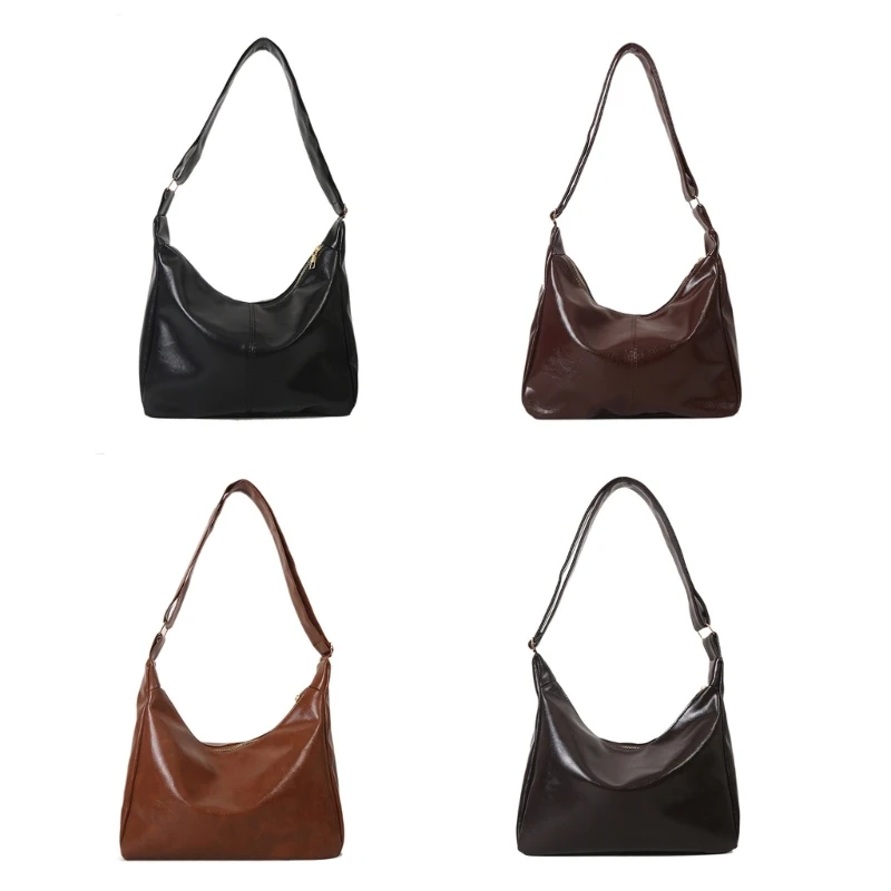Shoulder Bag for Women PU Underarm Bags Handbag with Zipper Closure and Vintage Charm E74B
Shoulder Bag for Women PU Underarm Bags Handbag with Zipper Closure and Vintage Charm E74B