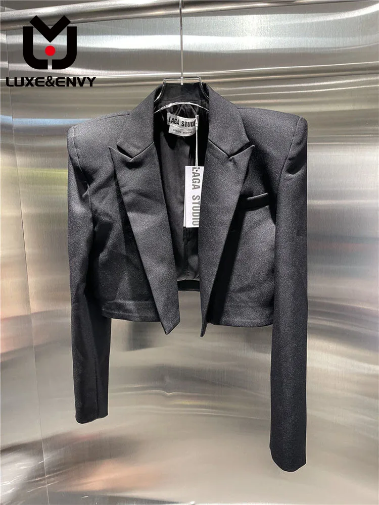LUXE&ENVY 2023 Spring New High End Shoulder Pad Short Women's Versatile Slim Trend Long Sleeve Suit Coat 2023 Autumn
LUXE&ENVY 2023 Spring New High End Shoulder Pad Short Women's Versatile Slim Trend Long Sleeve Suit Coat 2023 Autumn