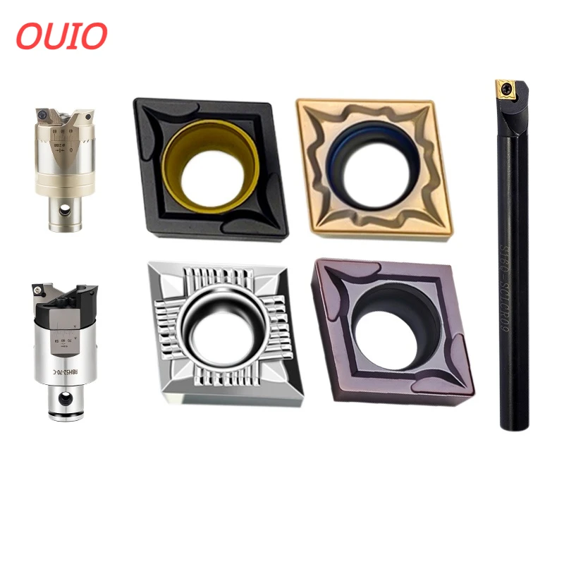OUIO CCMT060204 CCMT09T3 CCMT1204 Carbide Insert CCMT Carbide Turning Carbide Inserts Ccmt0602 RBH Boring Insert Blade CNC Blade
OUIO CCMT060204 CCMT09T3 CCMT1204 Carbide Insert CCMT Carbide Turning Carbide Inserts Ccmt0602 RBH Boring Insert Blade CNC Blade
