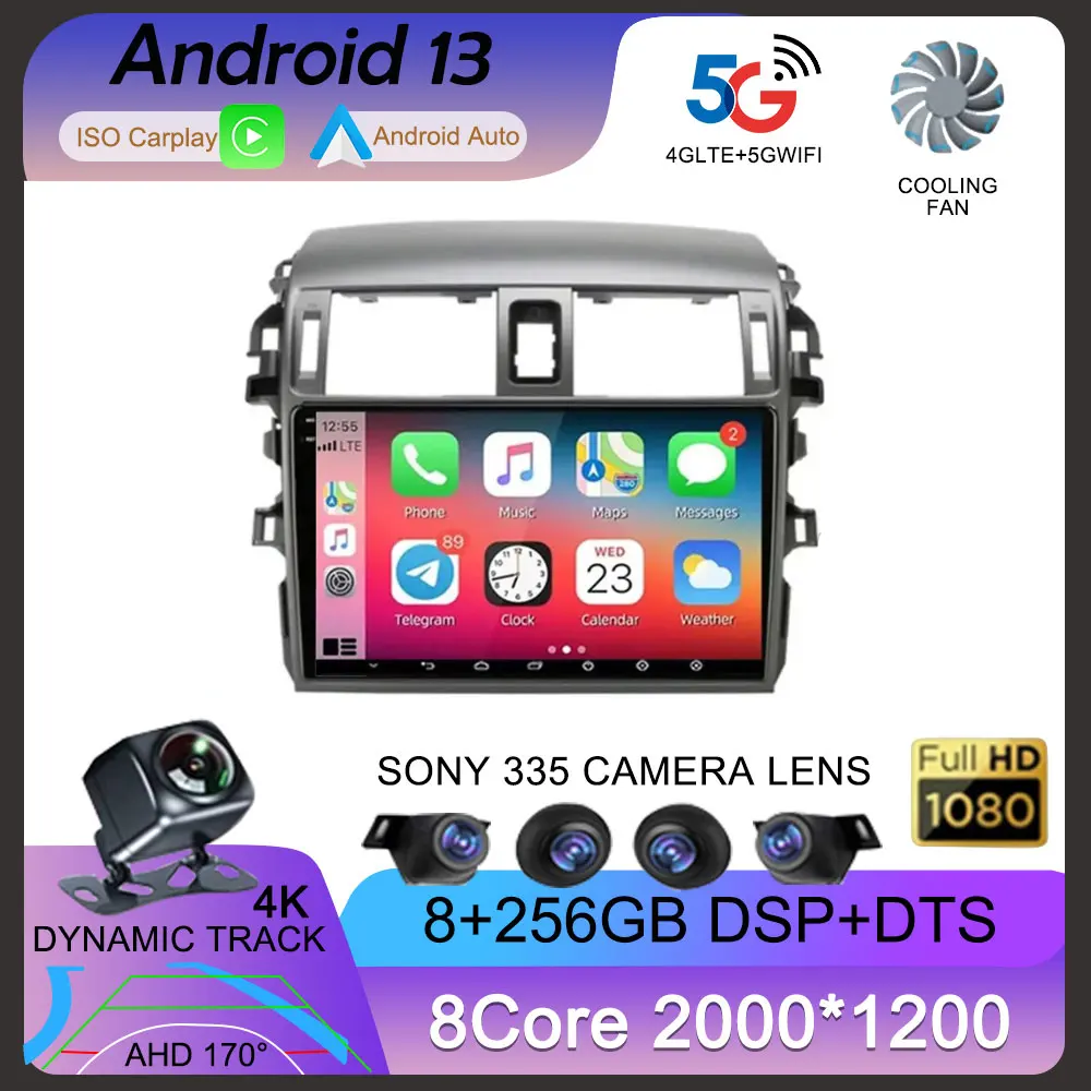 Автомагнитола 2 din на Android 13 с GPS-навигацией, мультимедийный видеоплеер для Toyota Corolla E140, E150, 2006, 2007-2013, 2 din, стерео, DVD
Автомагнитола 2 din на Android 13 с GPS-навигацией, мультимедийный видеоплеер для Toyota Corolla E140, E150, 2006, 2007-2013, 2 din, стерео, DVD