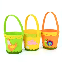 1Pcs 24cm Non-woven Fabric Portable Egg Basket Cute Rabbit Chick Easter Decoration Birthday Festival Children's Tote Bag Gift
1Pcs 24cm Non-woven Fabric Portable Egg Basket Cute Rabbit Chick Easter Decoration Birthday Festival Children's Tote Bag Gift
