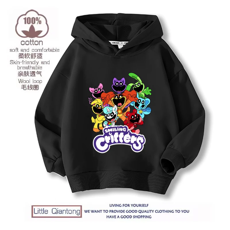 Smiling Critters Catnap Hoodies Children Pullover Tops Autumn Long Sleeve Sweatshirt Boys Girls Hoody Streetwear Kids Clothes
Smiling Critters Catnap Hoodies Children Pullover Tops Autumn Long Sleeve Sweatshirt Boys Girls Hoody Streetwear Kids Clothes