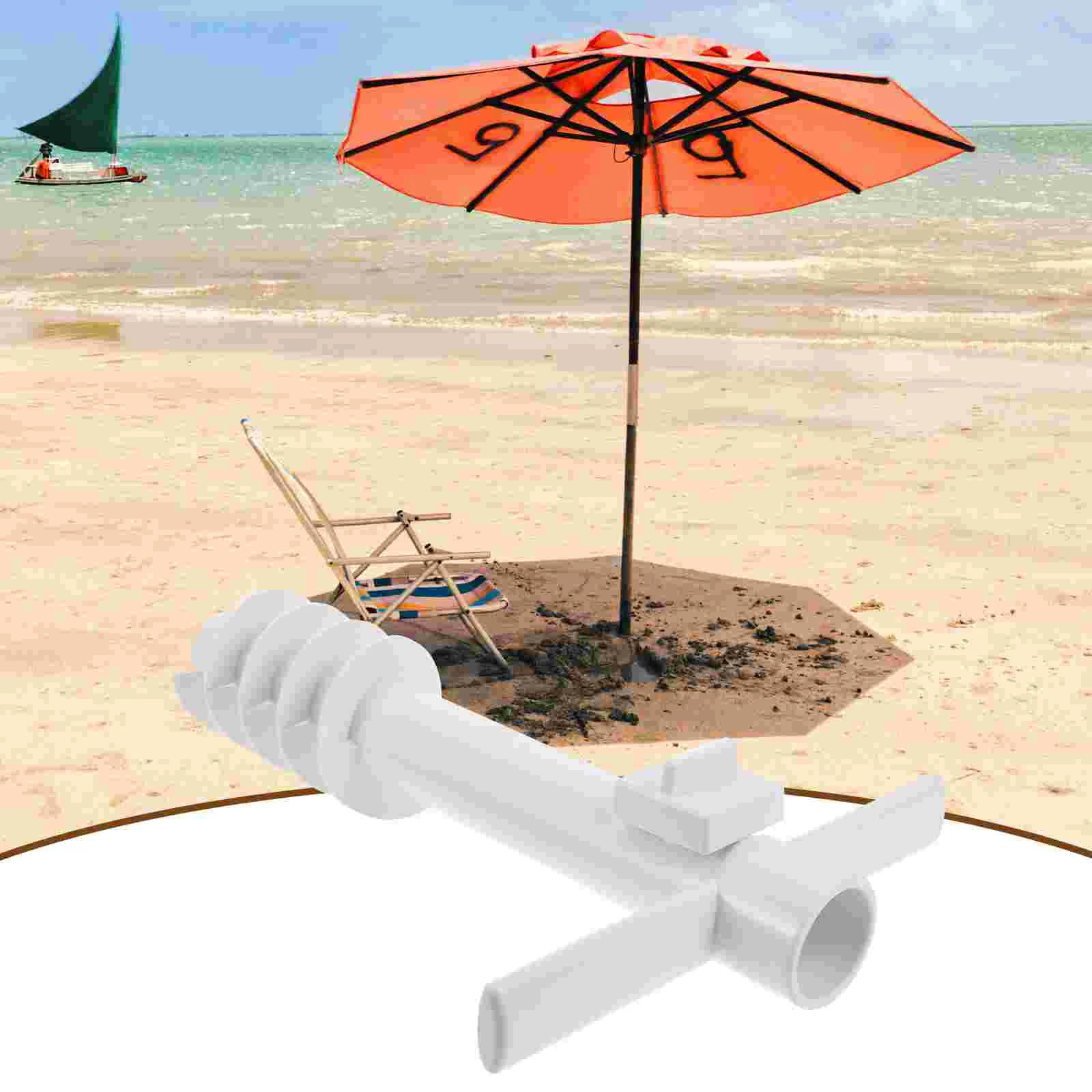 

Beach Umbrella Sand Anchor Plastic Camping Grassland Umbrellas And Terrace Bases For Parasol Beach Garden Furniture Tools