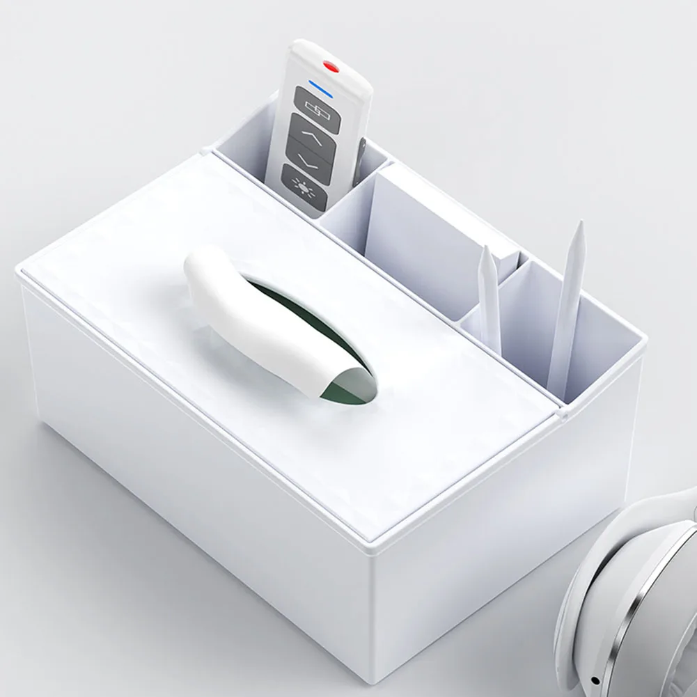 Tissue Box Tissue Storage Box 23.7*17.3*10.7cm Anti-skid Feet Compartment Storage Box Convenient Easy To Clean
Tissue Box Tissue Storage Box 23.7*17.3*10.7cm Anti-skid Feet Compartment Storage Box Convenient Easy To Clean