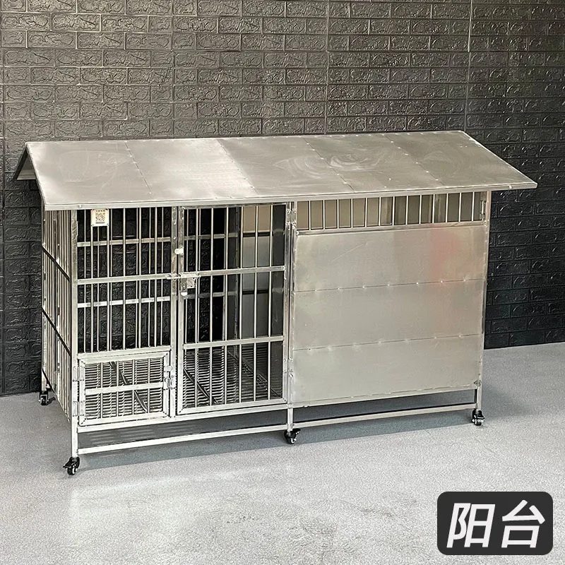 Outdoor Dog House Rainproof and Sun Protection Outdoor Dog House Dog Villa 304 Stainless Steel
Outdoor Dog House Rainproof and Sun Protection Outdoor Dog House Dog Villa 304 Stainless Steel