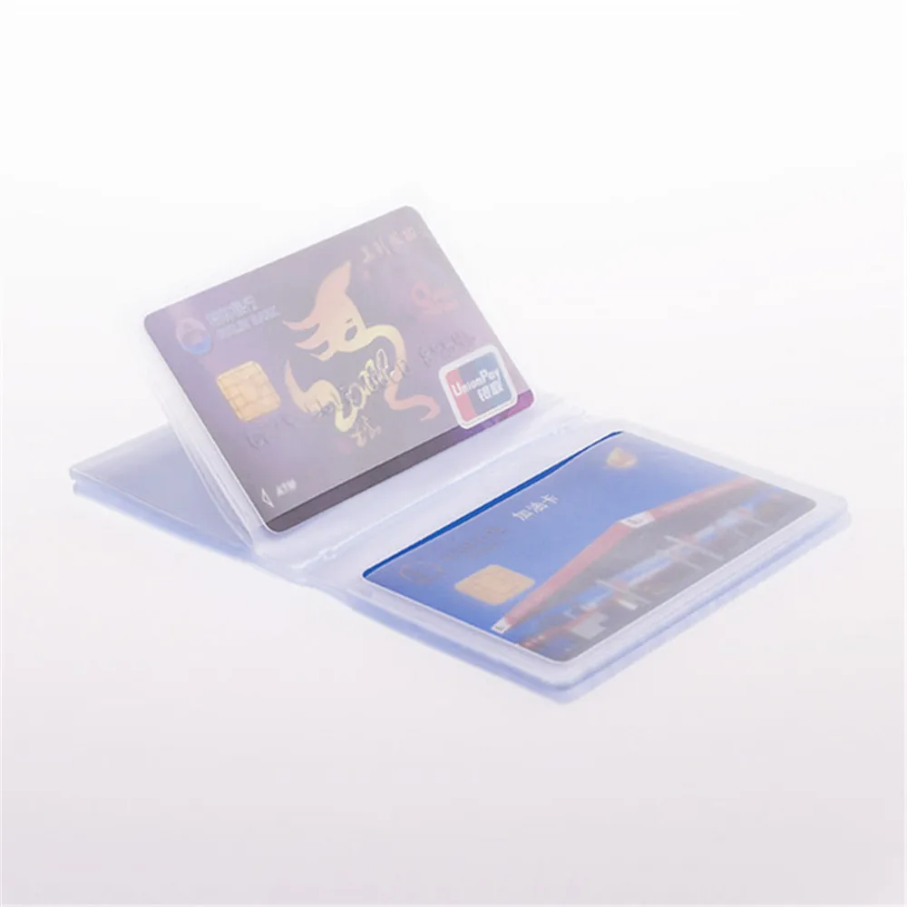 Semi Transparent Card Holder Inside Bag PVC Waterproof Folded ID Credit Bank Name Business Card Pockets Inner Pages Office Suppl
Semi Transparent Card Holder Inside Bag PVC Waterproof Folded ID Credit Bank Name Business Card Pockets Inner Pages Office Suppl