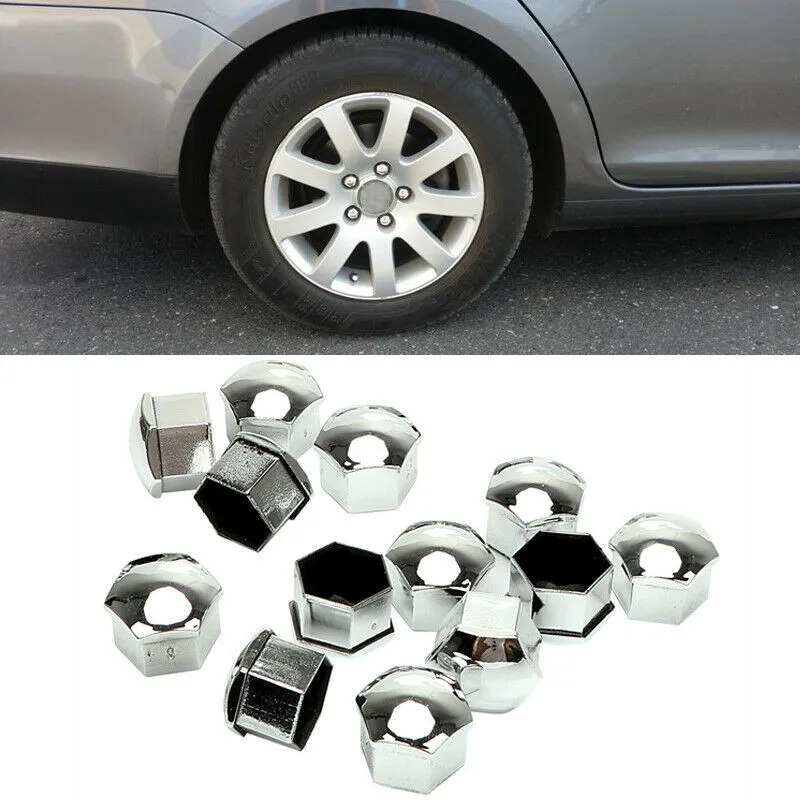 Nut Cap 20x Smooth Silver Alloy Wheel Nut Bolt Covers Universal Set with 17mm Internal Diameter Easy Installation
Nut Cap 20x Smooth Silver Alloy Wheel Nut Bolt Covers Universal Set with 17mm Internal Diameter Easy Installation