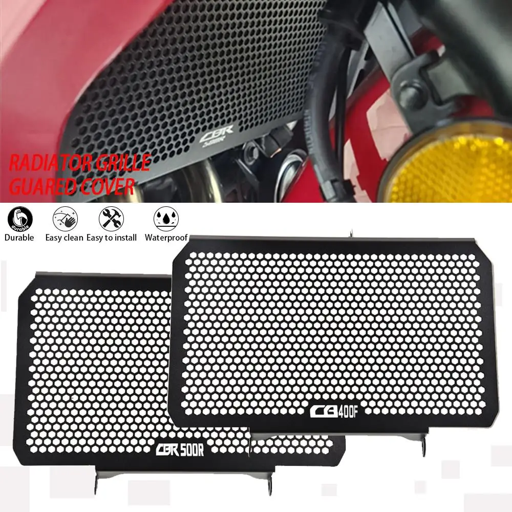 For HONDA CBR500R CBR500 R CBR 500R 2017 2018 2019 2020 2021 2022 CB400F 400F Motorcycle Radiator Guard Grille Cover Protector
For HONDA CBR500R CBR500 R CBR 500R 2017 2018 2019 2020 2021 2022 CB400F 400F Motorcycle Radiator Guard Grille Cover Protector