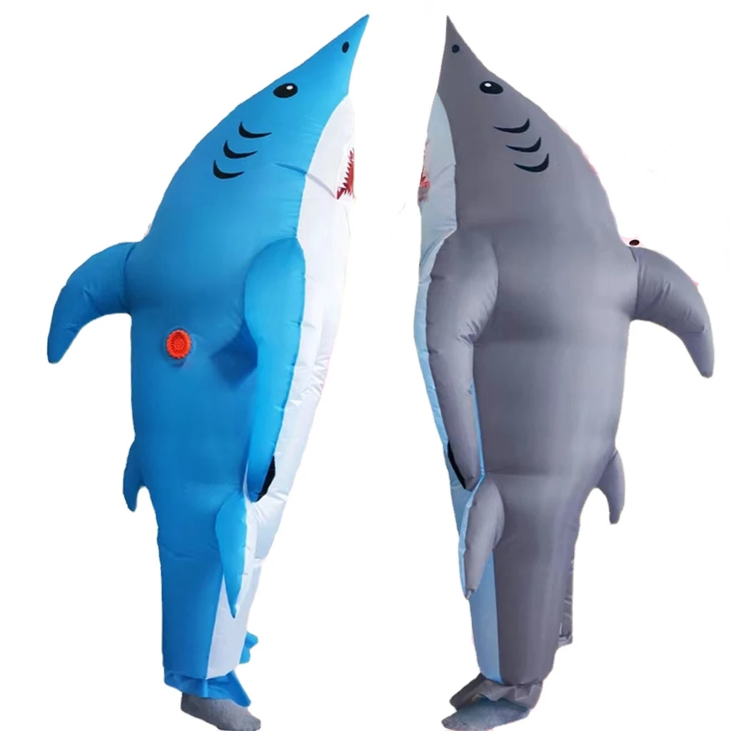 New Blue Shark Inflatable Costumes Adult Anime Love Live Cosplay Halloween Costume Seafish Gray Shark Mascot Fancy Party
New Blue Shark Inflatable Costumes Adult Anime Love Live Cosplay Halloween Costume Seafish Gray Shark Mascot Fancy Party