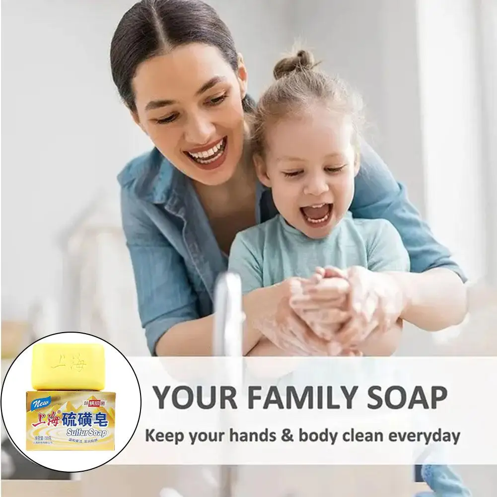 130g Shanghai Sulfur Soap Acne Psoriasis 4 Skin Conditions Butter Bath Anti Bubble Eczema Fungus Seborrhea Perfume Z3J3
130g Shanghai Sulfur Soap Acne Psoriasis 4 Skin Conditions Butter Bath Anti Bubble Eczema Fungus Seborrhea Perfume Z3J3
