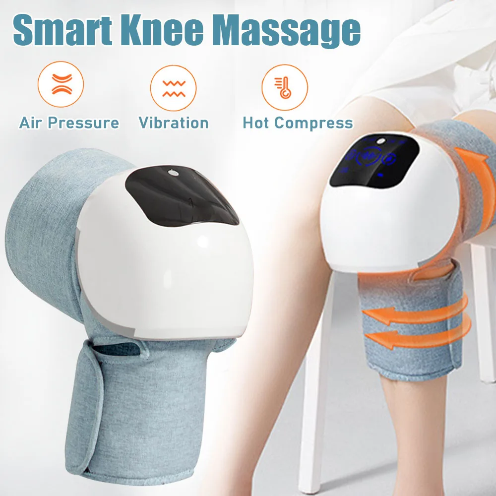 

Electric Vibration Knee Massage Orthopedic Compression Massager Heating Brace Air Pressure Joint Relife Pain Arthritis Therapy